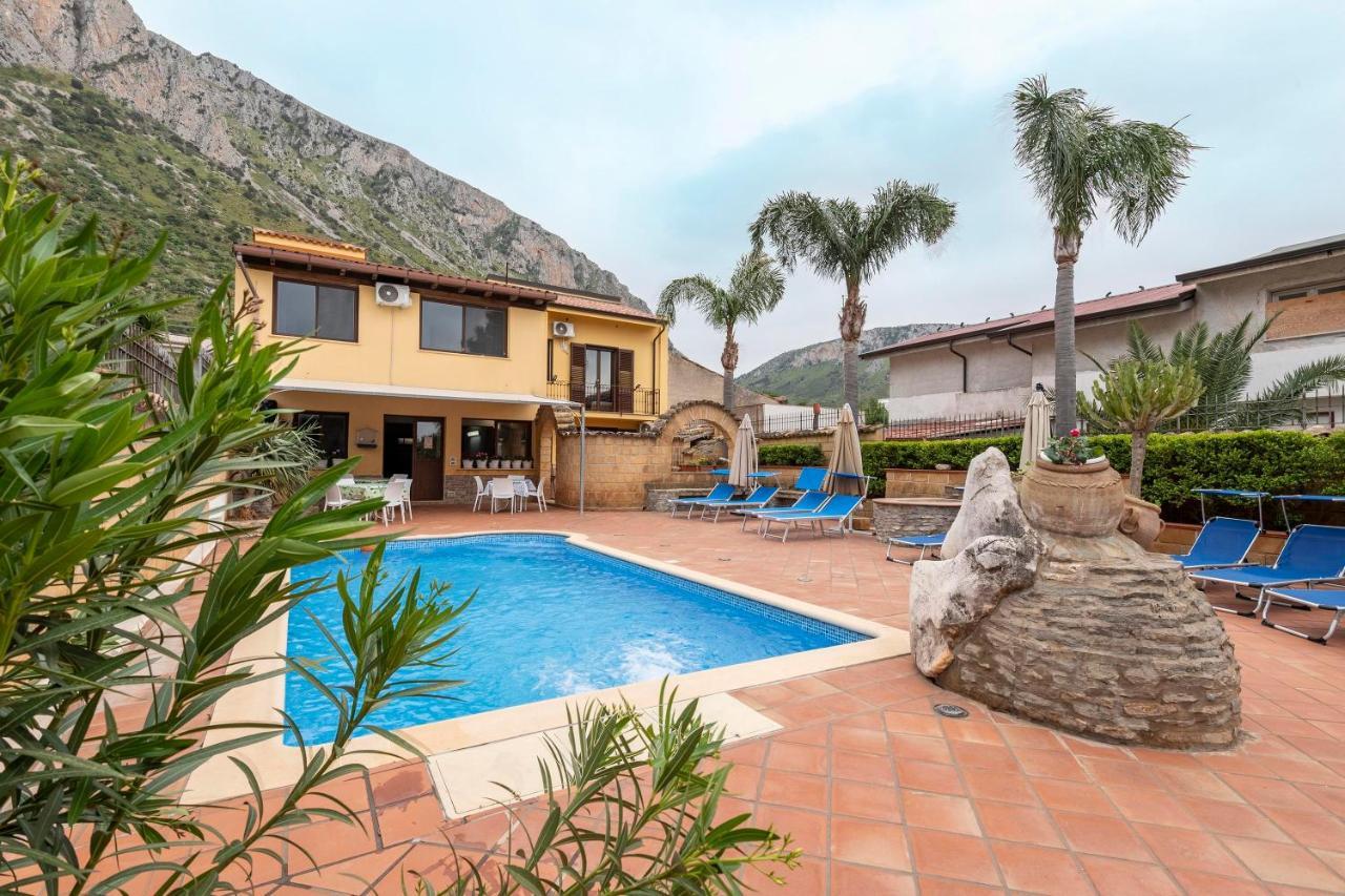 Alelida Villa Con Piscina Cinisi Ngoại thất bức ảnh
